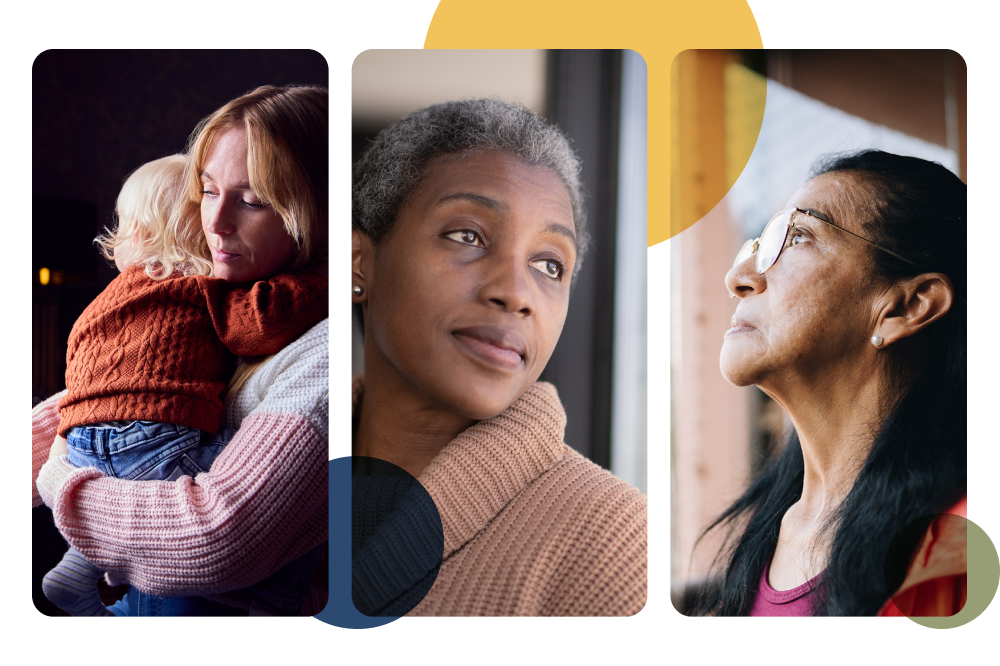 Cover of the Understanding the Gender Pension Gap in Canada report. It depicts 3 strong and confident looking women of various ages.